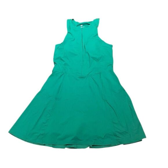 All In Motion Women's Zip-Front Mesh Active Dress, Size M - Green, NWT - Picture 2 of 11
